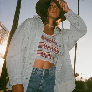 Roxy kick back shacket